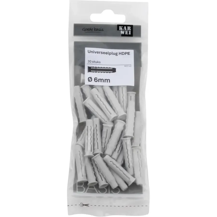 KARWEI uni-plug 6x30mm 30ST