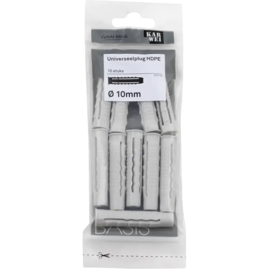 KARWEI uni-plug 10x50mm 10ST