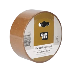 KARWEI verpakkingstape papier 50 m x 50 mm