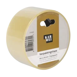 KARWEI verpakkingstape transparant 66 m x 50 mm