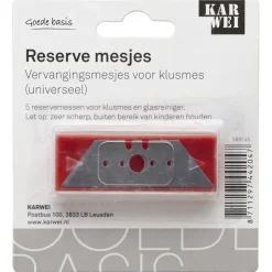 KARWEI vervangmesjes universeel afbreekmes recht