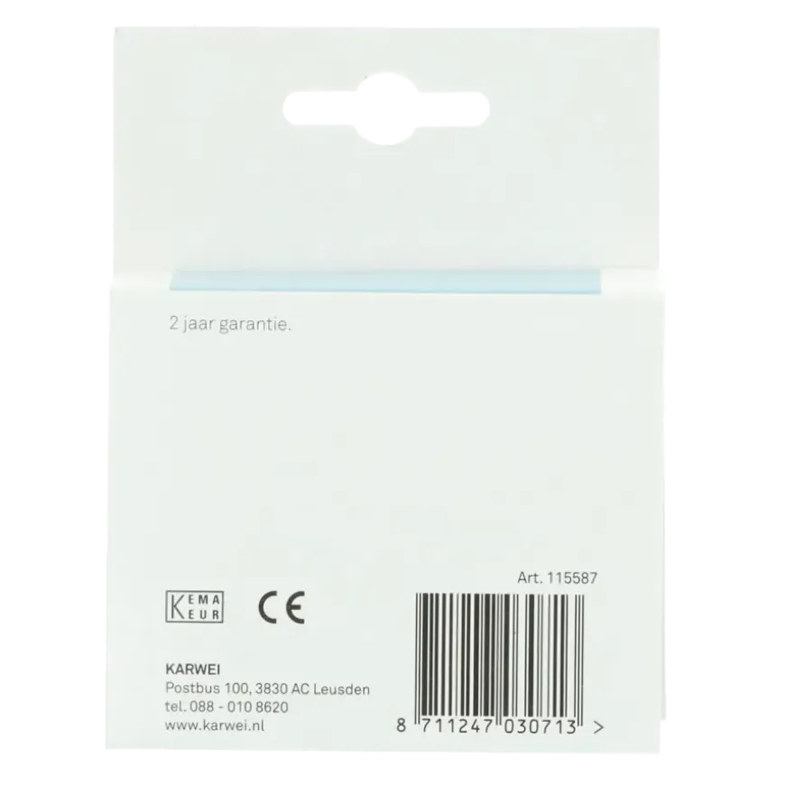 KARWEI Zenith afdekplaat mat zwart