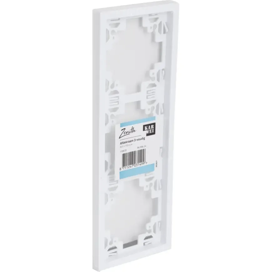 KARWEI Zenith afdekraam 3-voudig wit