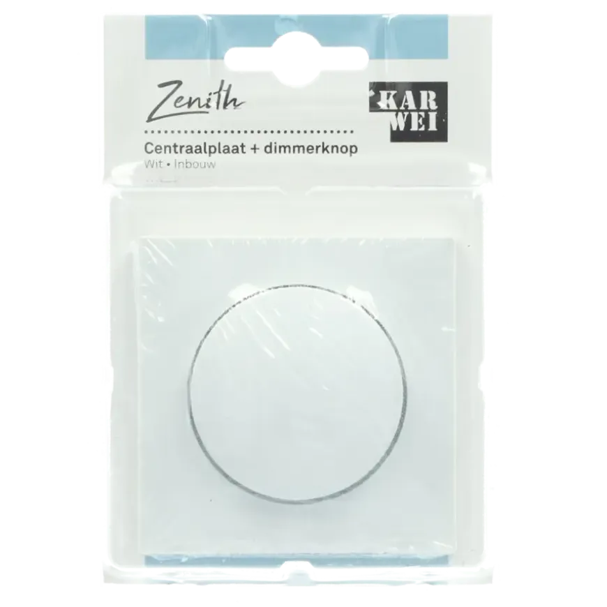 KARWEI Zenith centraalplaat dimmer wit