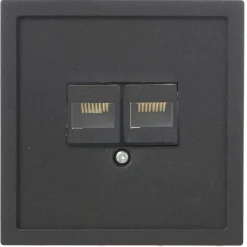 KARWEI Zenith wandcontactdoos UTP mat zwart