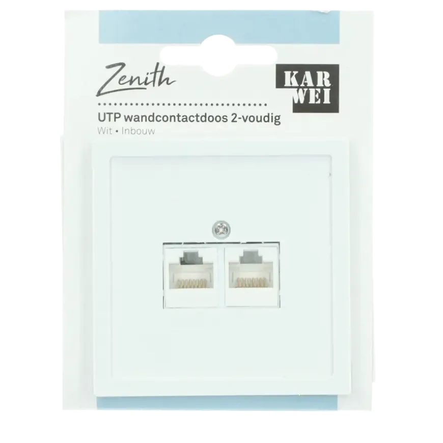 KARWEI Zenith Wandcontactdoos UTP Wit