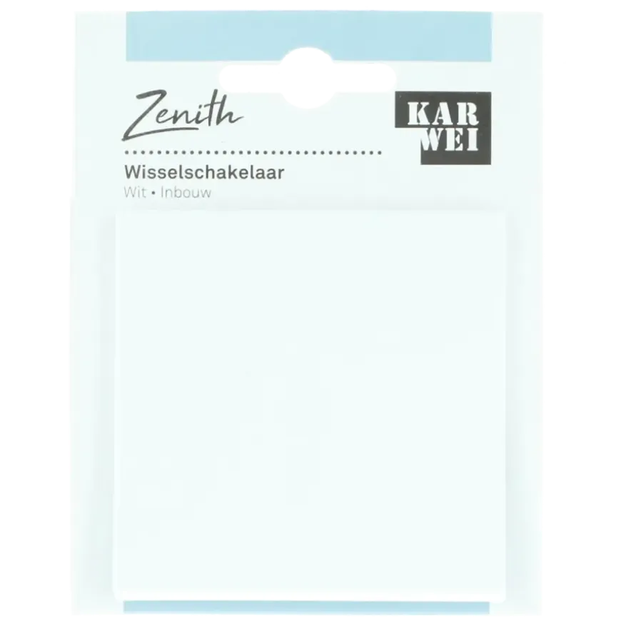 KARWEI Zenith wisselschakelaar mat zwart
