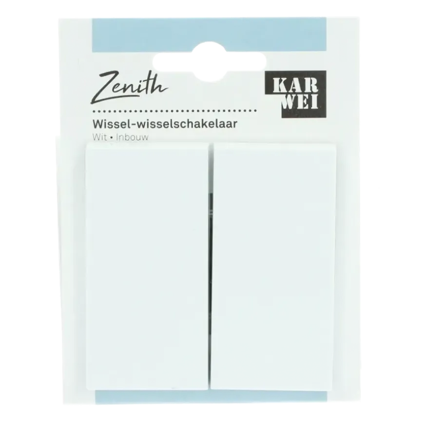 KARWEI Zenith wissel-wisselschakelaar wit