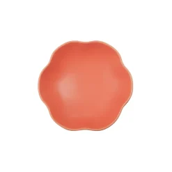 Geen Keramieken fruitschaal rood 25x25x30cm