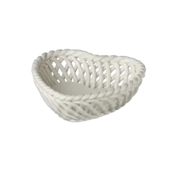 KARWEI Keramieken schaal wit 16x16x16cm