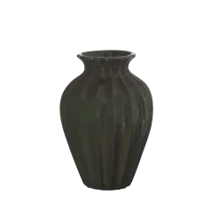 KARWEI Keramieken vaas groen 25,4x25,4x38cm