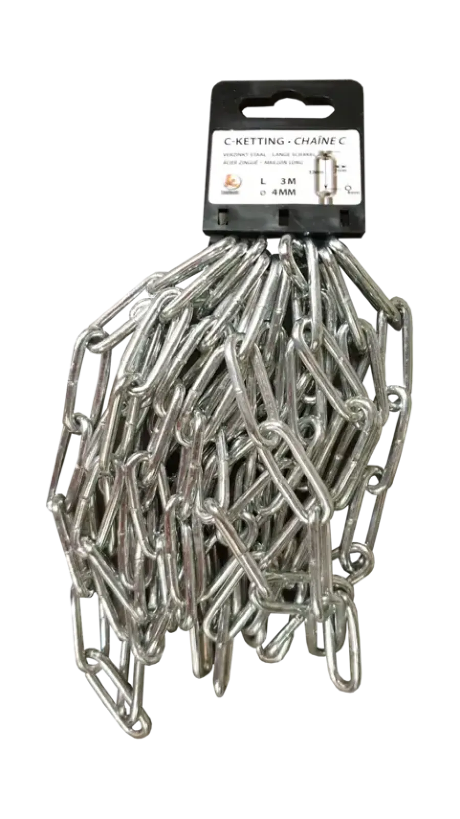 Ledent Ketting lange schakel C-40 gesmeed 3 m