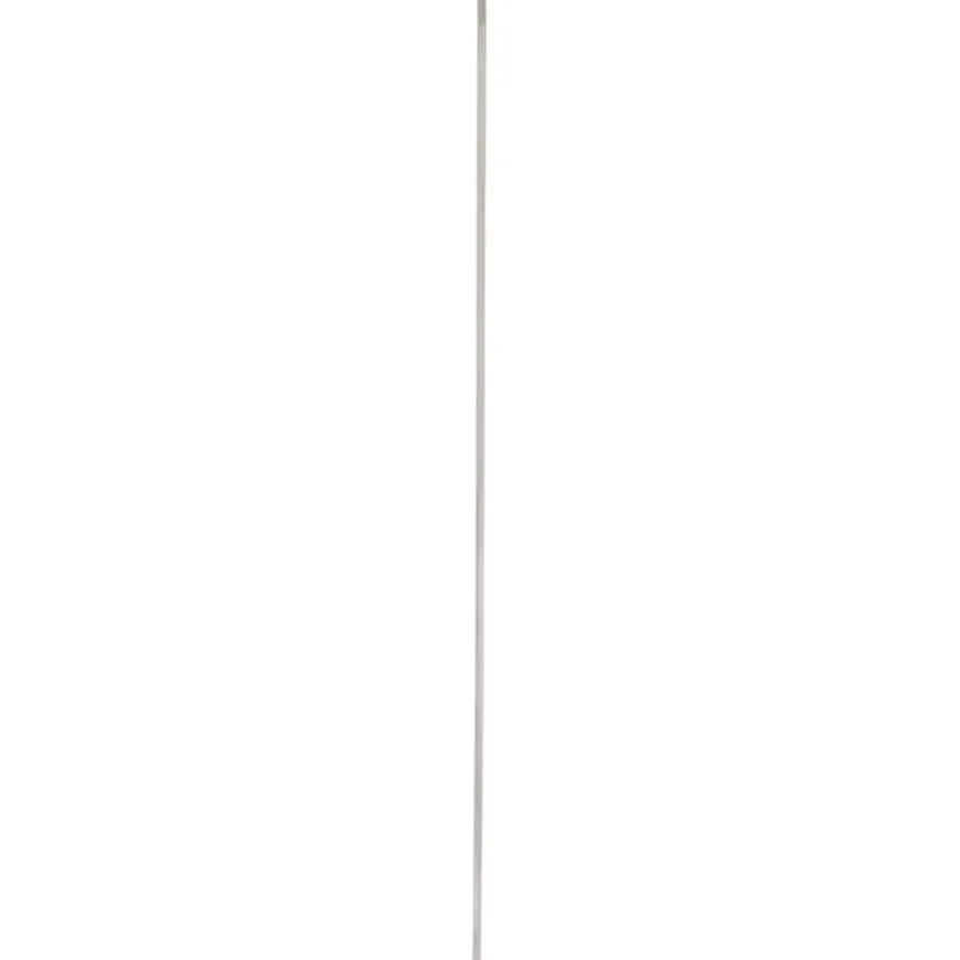 Keukenplintprofiel kunststof 9.5x20mm transparant lengte 260cm
