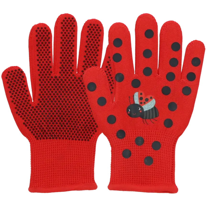 Kinderhandschoenen lieveheersbeestje