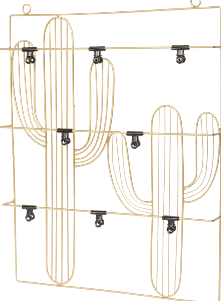 Duraline Klembord Cactus goud 40x52 cm (bxh)