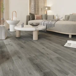 Geen Kleurstaal click PVC Basic donkergrijs eiken houtlook