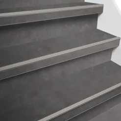 Firststep Kleurstaal Traprenovatie PVC Betongrijs