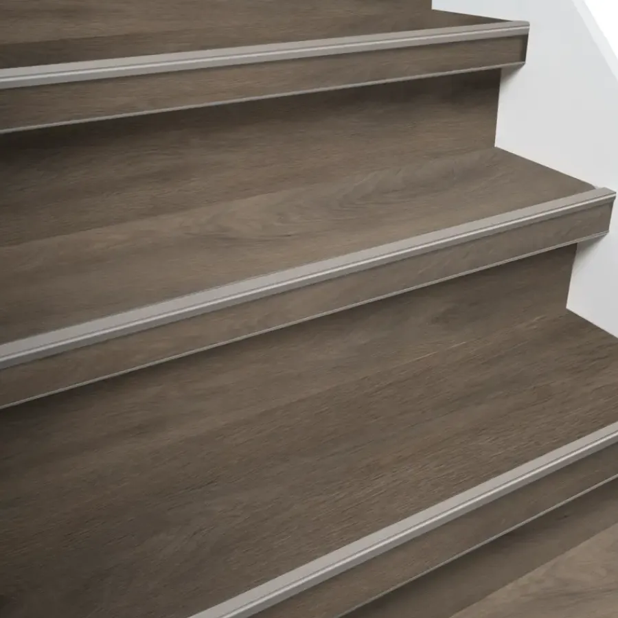 Firststep Kleurstaal Traprenovatie PVC Bruin Eiken