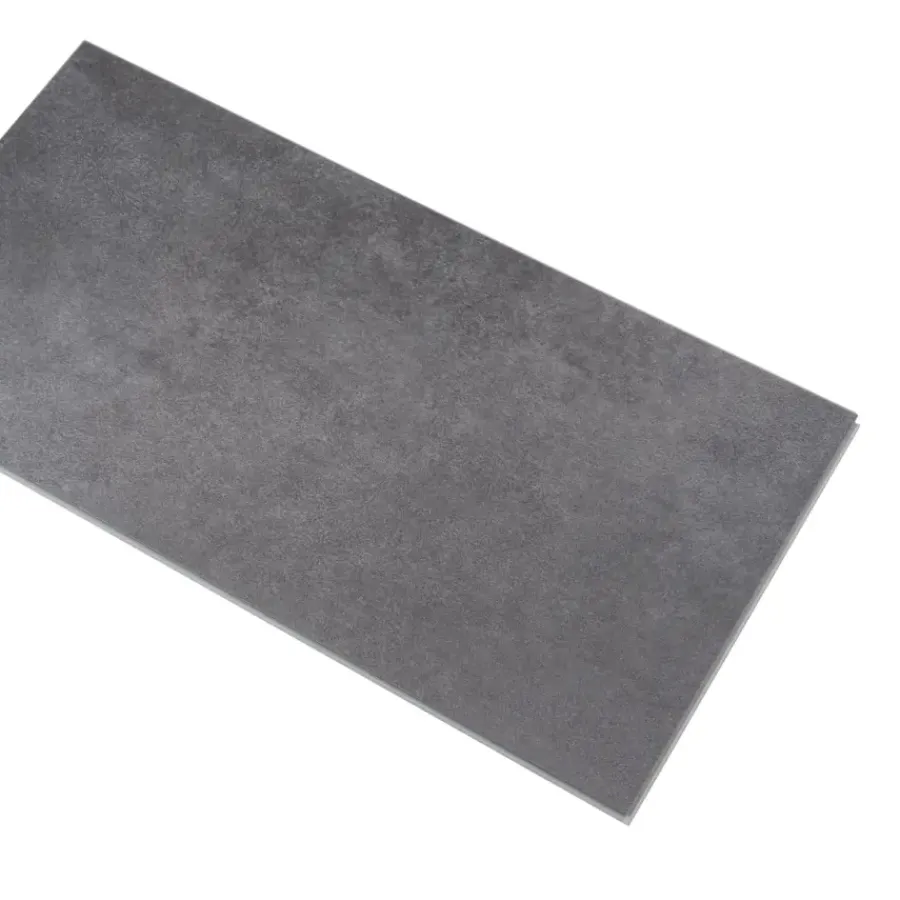 KARWEI Kleurstaal click PVC Allora tegel donkergrijs betonlook