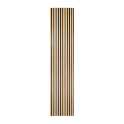 Kleurstaal lattenwand badkamer licht eiken 30x20 cm