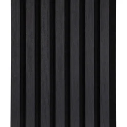 Kleurstaal lattenwand Decowall Acoustic lava eiken 25x30cm