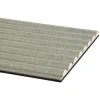 Kleurstaal lattenwand Decowall Acoustic Curve salie 25x30cm