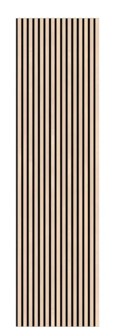 Kleurstaal lattenwand essen 20x30 cm