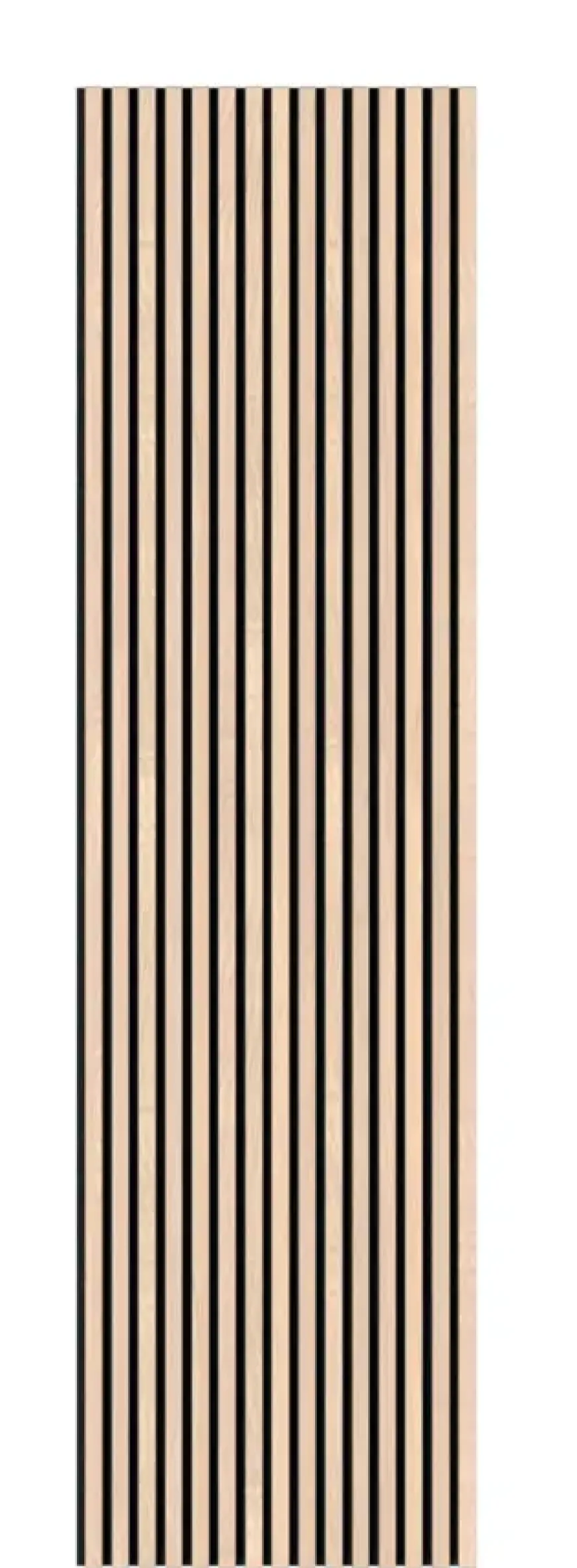 Kleurstaal lattenwand essen 20x30 cm