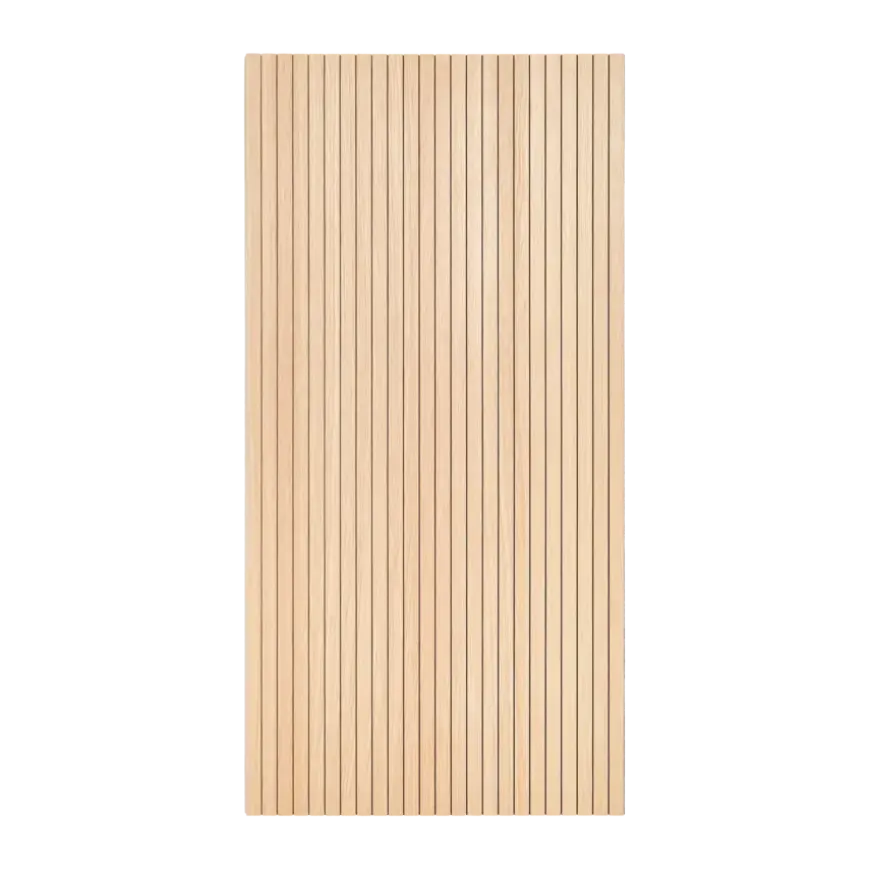 Kleurstaal lattenwand flexibel licht eiken 20x30 cm