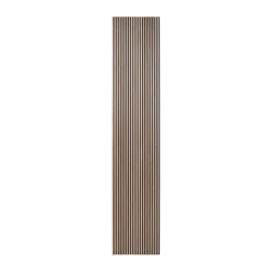 Kleurstaal lattenwand Melbourne walnoot 20x30cm