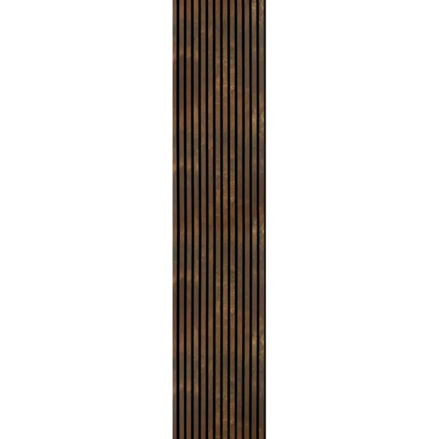 Kleurstaal lattenwand roest 20x30cm