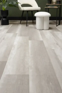 Lundia Kleurstaal click PVC Natuur Stina lichtgrijs houtlook