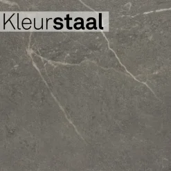 Lundia Kleurstaal click PVC Stoer Arne donkergrijs steenlook