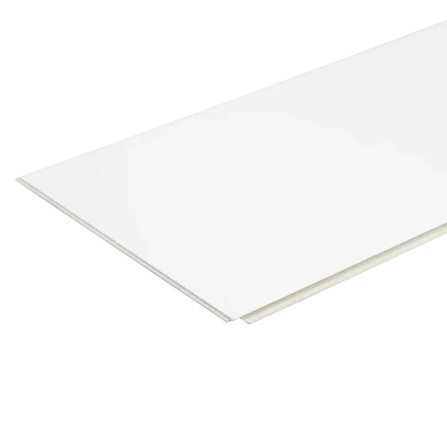 Kleurstaal wandtegel kunststof Allora wit marmer glans 20x30cm