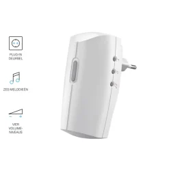 KlikAanKlikUit Plug-in draadloze deurbel ACDB-8000C
