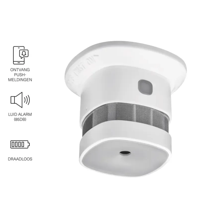 KlikAanKlikUit Trust Smart Home ZSDR-850 Rookmelder Draadloos