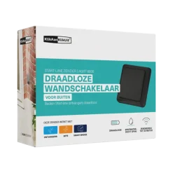 KlikAanKlikUit Wandschakelaar AGST-8800 Grijs Buiten