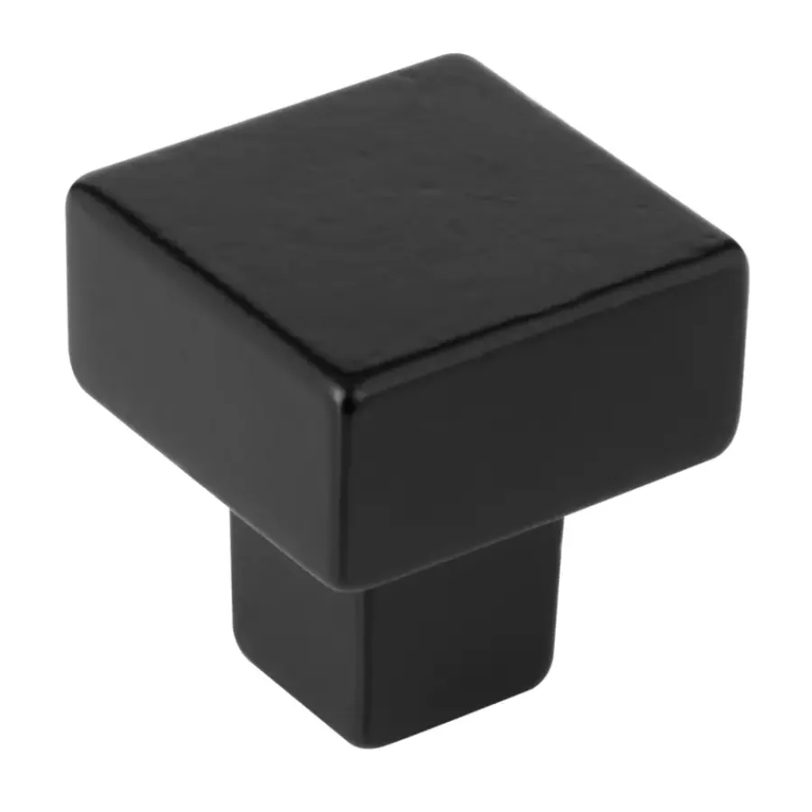 Geen Knop Almar zwart 31mm