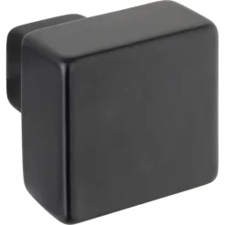Geen Knop Almar zwart 31mm