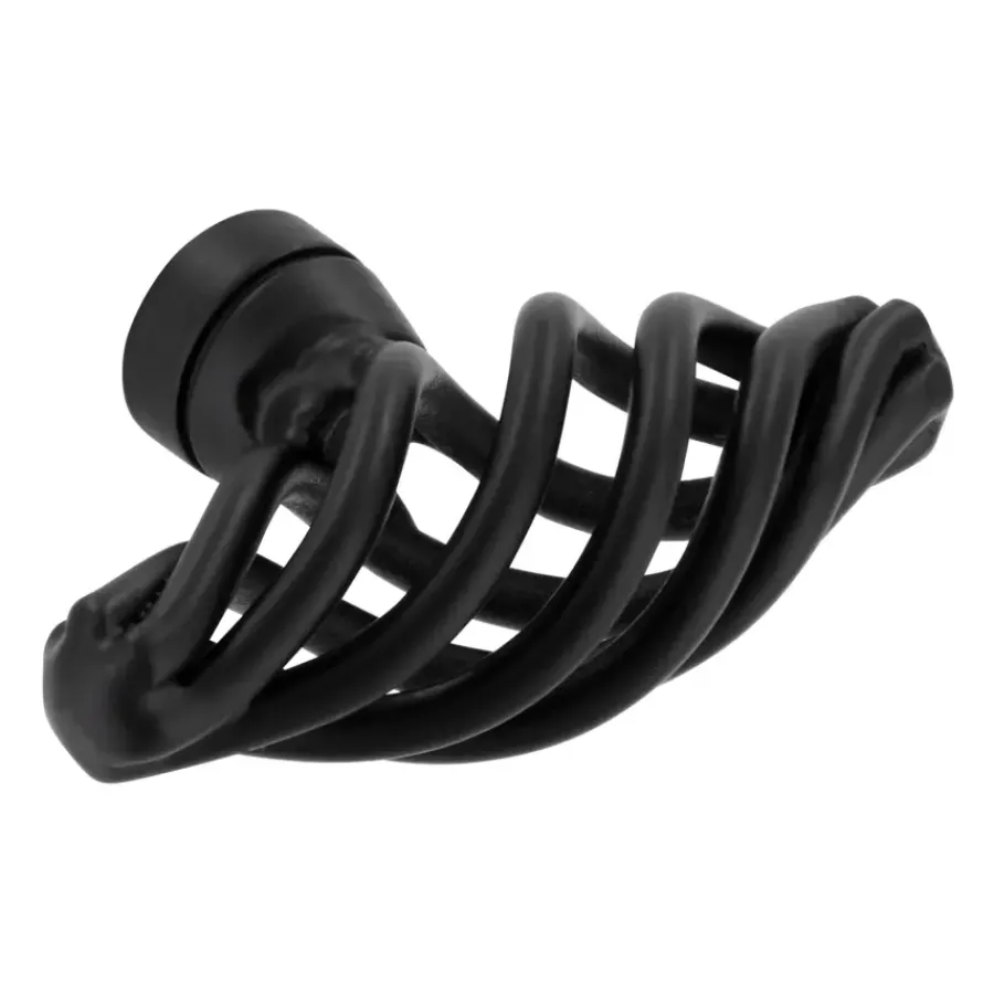 Siro Knop Claire zwart 51mm