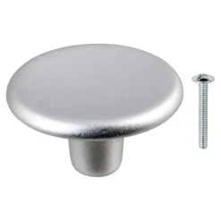 Geen Knop Hetty aluminium 40mm