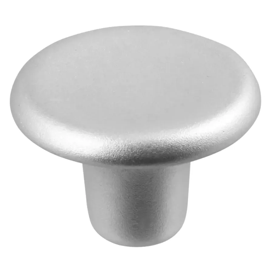 Geen Knop Hetty aluminium 30mm