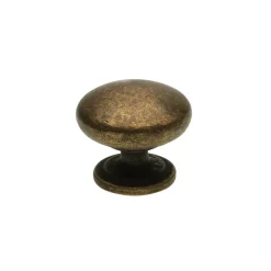 Siro Knop Hilde messing antiek 32mm