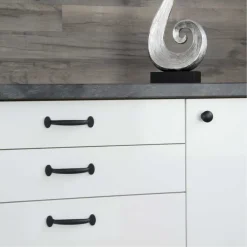Siro Knop Hilde zwart 32 mm