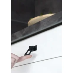 Siro Knop Jasmin zwart 32mm