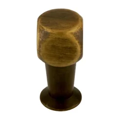 Siro Knop Jelle messing gezwart 10mm