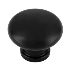 Siro Knop Juliette zwart 40mm