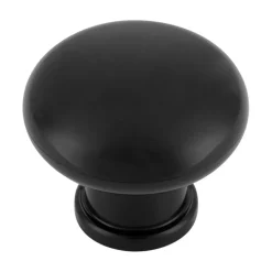 Siro Knop Juliette zwart 32mm
