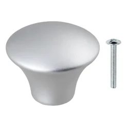 Geen Knop Kitty aluminium 30mm