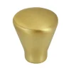Siro Knop Krijn mat goud 23 mm